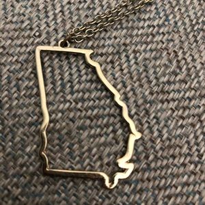 Georgia charm necklace